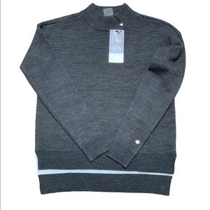 🆕 CALIA Effortless Mock Neck High-Low Pullover Sweater Size XS